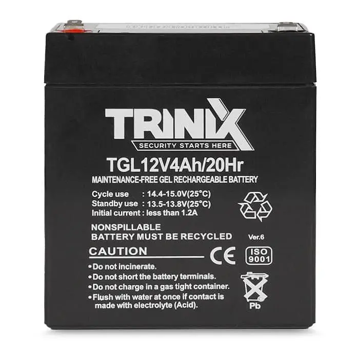 Аккумуляторная батарея для ИБП Trinix GEL 12 V / 4 А*ч (44-00062) - фото 2