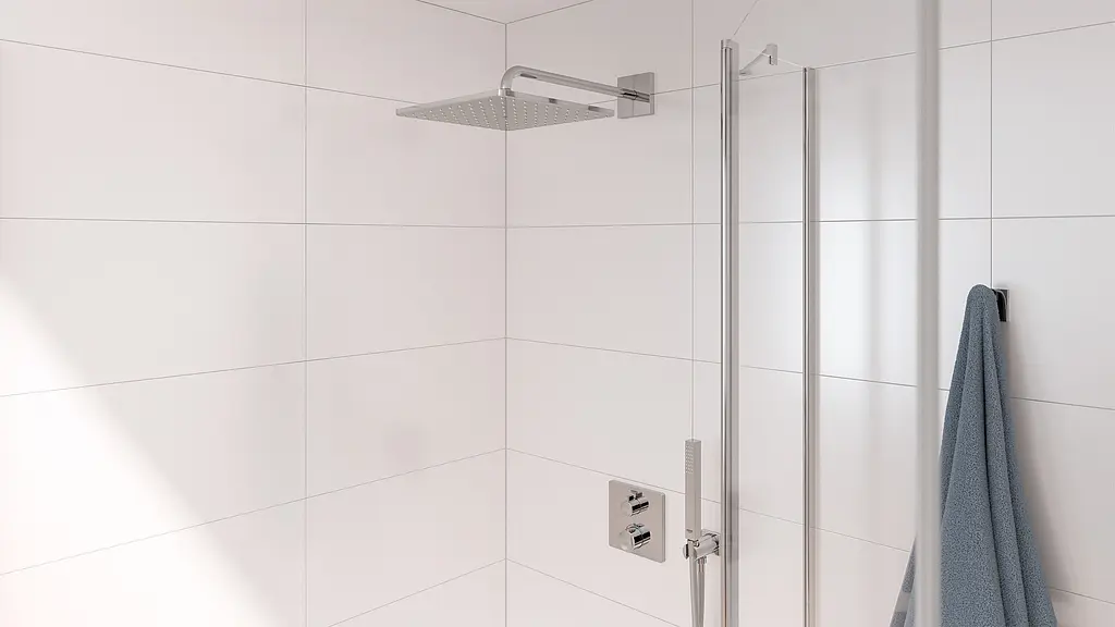Душева система прихованого монтажу Grohe Grohtherm із Rainshower Mono 310 Cube 34870000, Хром - фото 9