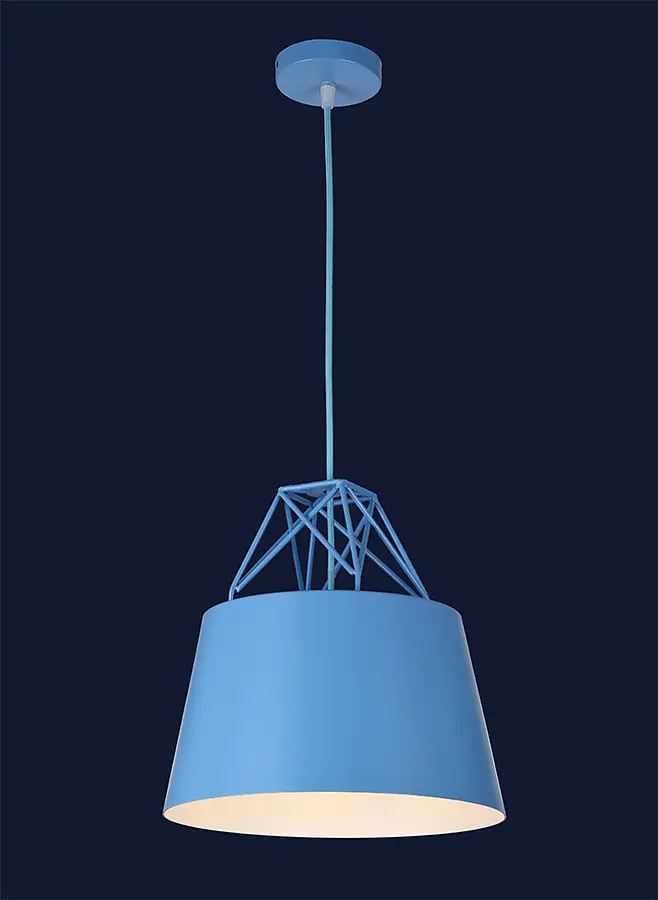 Подвесной светильник Levistella 7529524 BLUE, E27, металлический, диаметр 300 мм, стиль лофт - фото 2