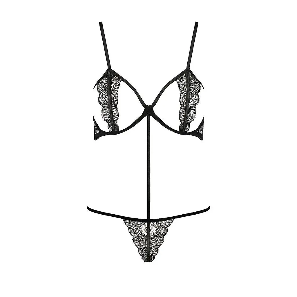 Комплект белья Passion QUENTRIS BIKINI black L/XL - фото 5