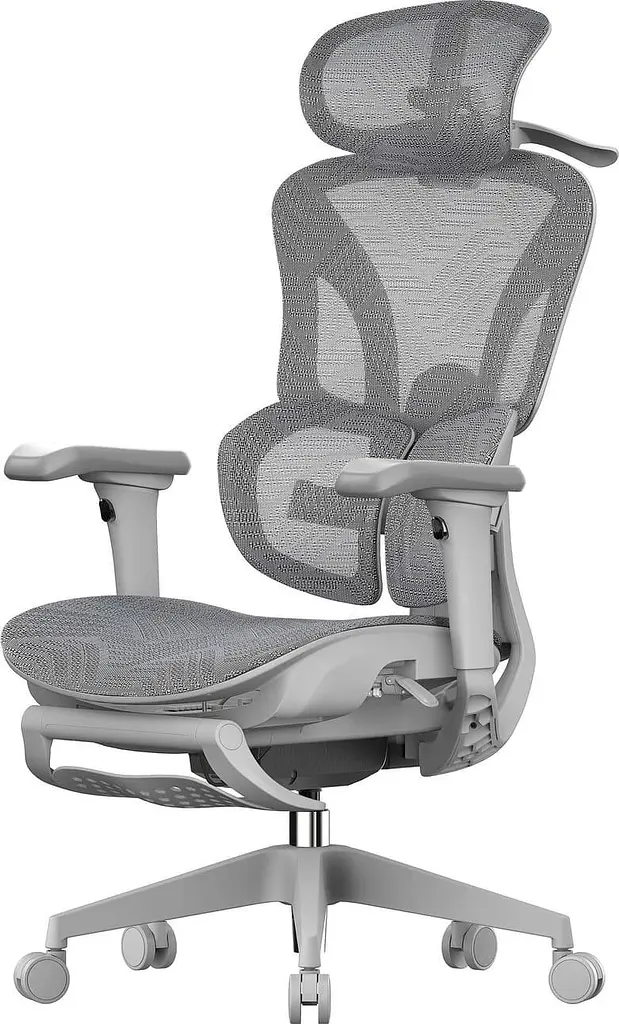 Офісне крісло GamePro OfficePro OC950G Grey (OC950G) - фото 3