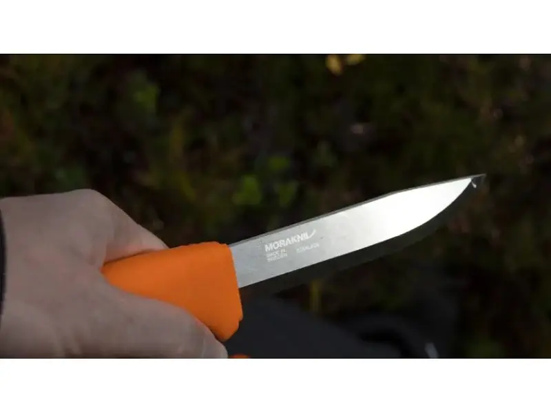 Ніж Morakniv BushCraft Hi-Vis Orange (12492) - фото 4