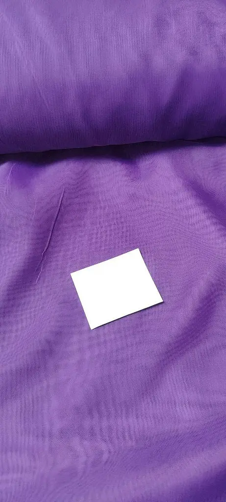 Тюль шифон фіолетовий без обважнювача 300х250 - фото 2