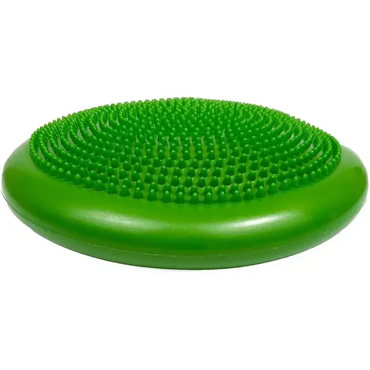 Балансировочная подушка EasyFit массажная 33х5 см Green (16011) - фото 2