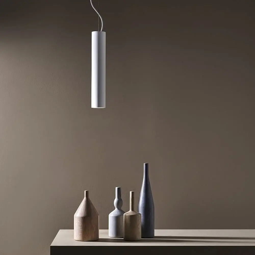 Підвісний світильник у білому корпусі 34х8 см потужністю 30W | Арт. LP 30W WT | Line F - фото 2