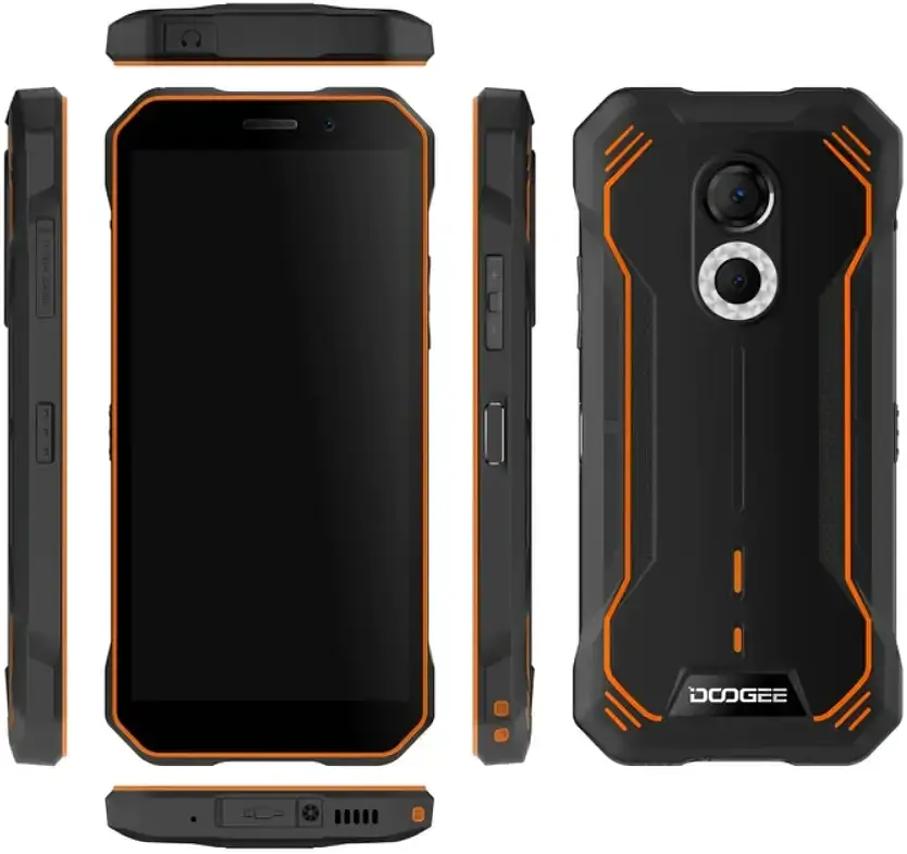 Защищенный смартфон Doogee S51 4/64GB, АКБ 5 180мАч Orange - фото 3