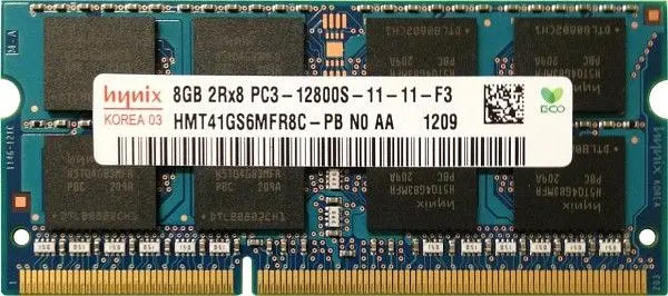 Модуль пам'яті Hynix SO-DIMM DDR3 8GB 1600MHz (HMT41GS6MFR8C-PBNA) - фото 2