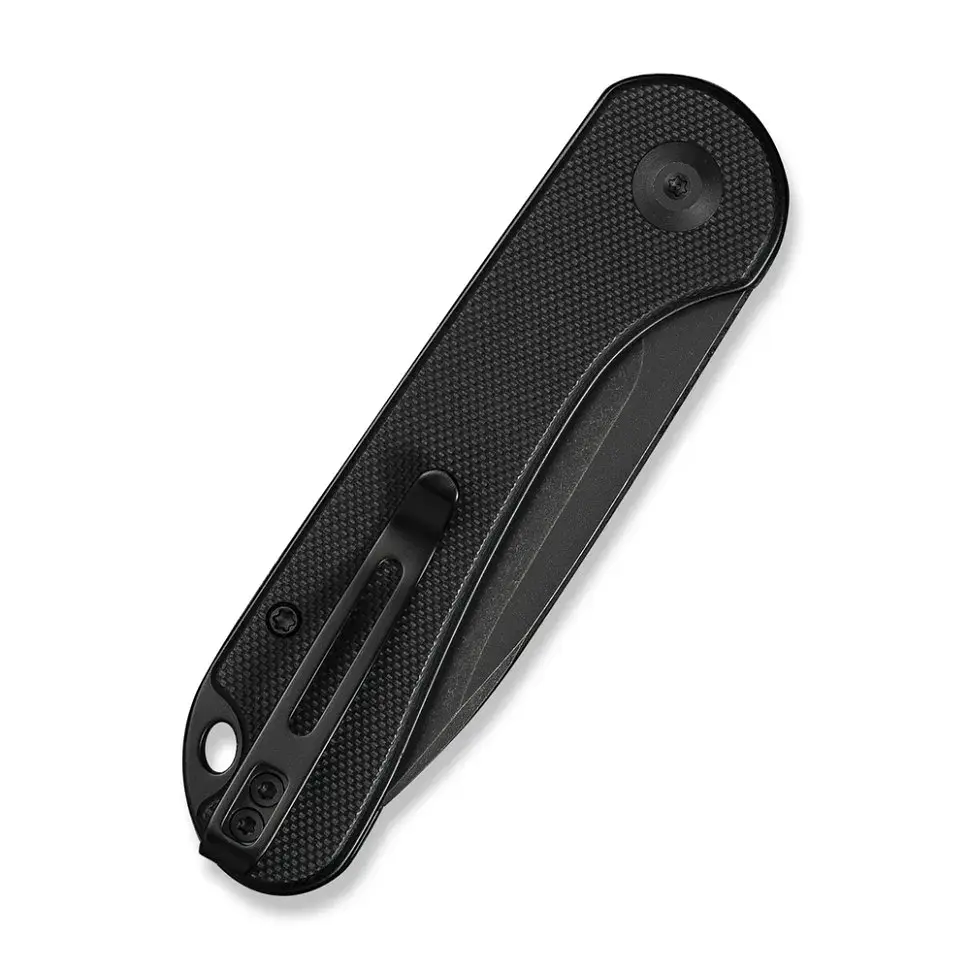 Ніж Civivi Elementum Slip Joint, Black G10, Darkwash (C18062AJ-1) - фото 5