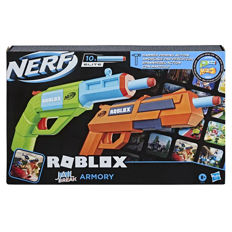 Набір бластеров Hasbro Nerf Roblox Jailbreak Armory (F2479) - фото 7