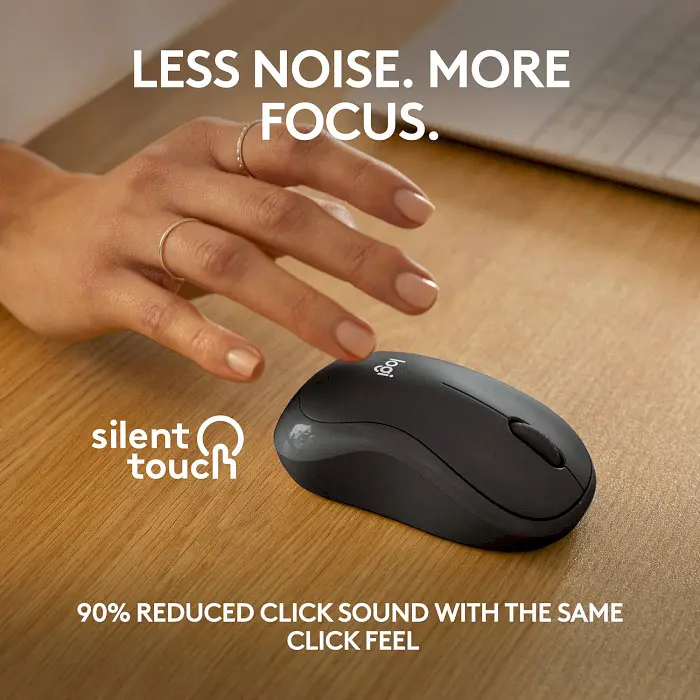 Миша Logitech M240 Silent Graphite - фото 10