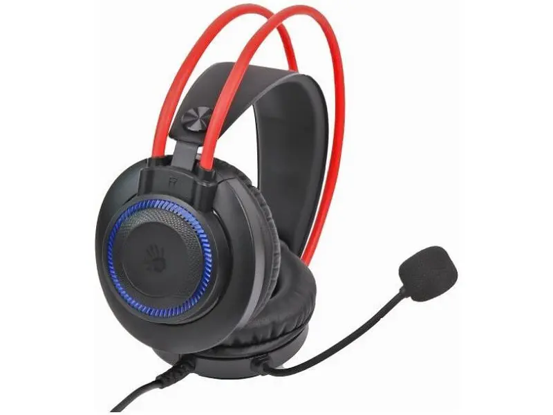 Навушники з мікрофоном A4Tech Bloody G200Q Black/Red (4711421002226) - фото 2