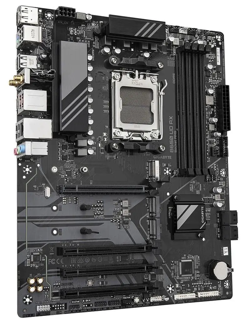 Материнська плата Gigabyte B650 UD AX (B650 UD AX) (Socket AM5, AMD B650, ATX) - фото 2