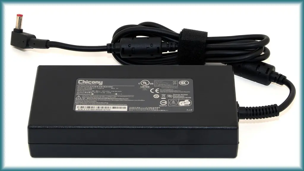 Блок живлення для ноутбука Acer 19.5V 11.8A роз'єм 5.5/1.7mm вир-ва Chicony ORG - фото 2