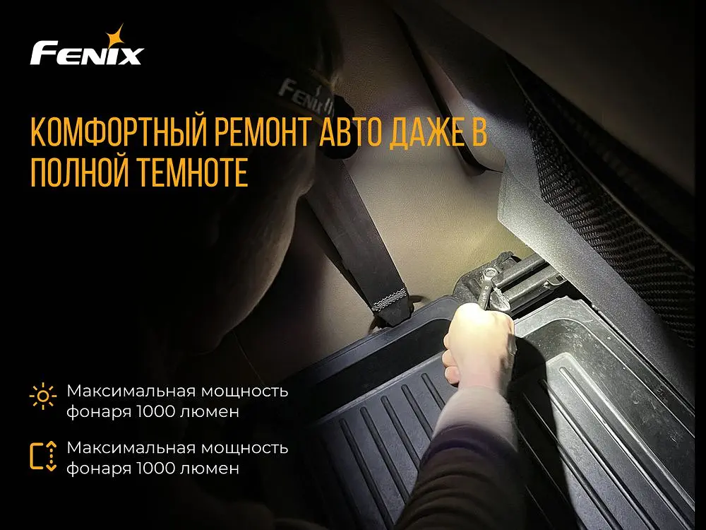 Фонарь налобный Fenix HM65R - фото 7