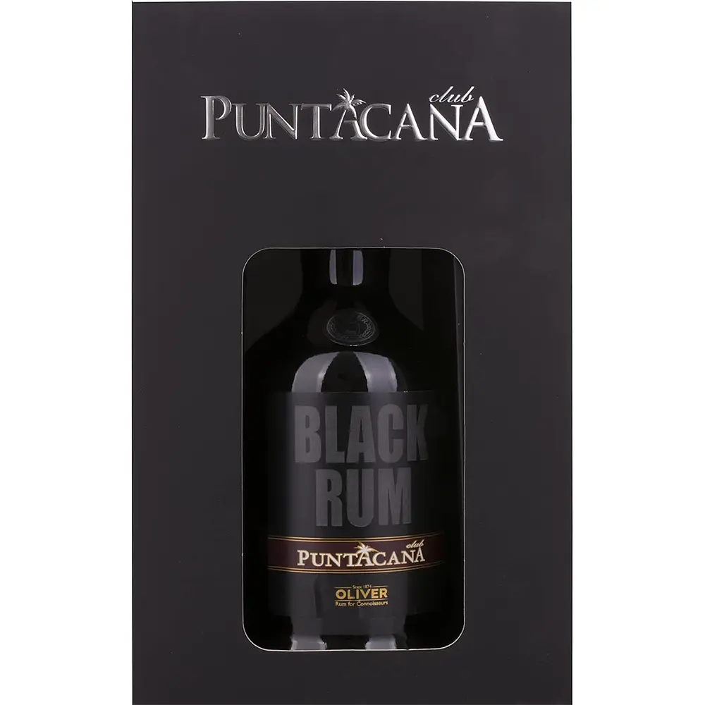 Ром PuntaCana Club Black 38% 0.7 л в подарунковій коробці - фото 2