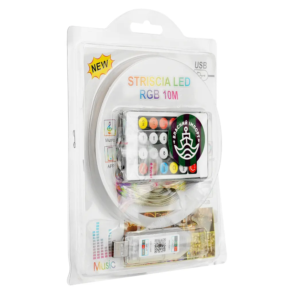 Уцінка. Гірлянда світлодіодна Market Union USB 100 LED 10 м - фото 2