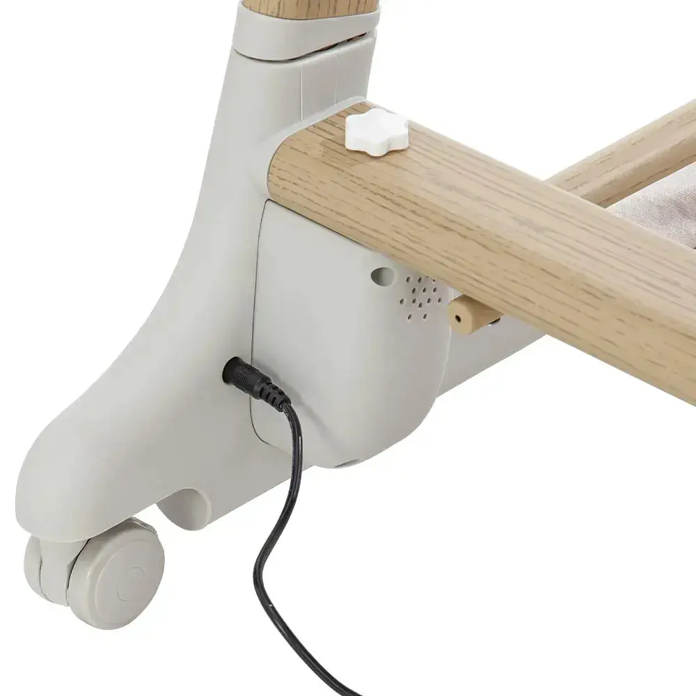 Дитяче ліжечко Carrello Prima CRL16503 Honey Beige електронне укачування 6 рівнів висоти матрац Bluetooth - фото 11