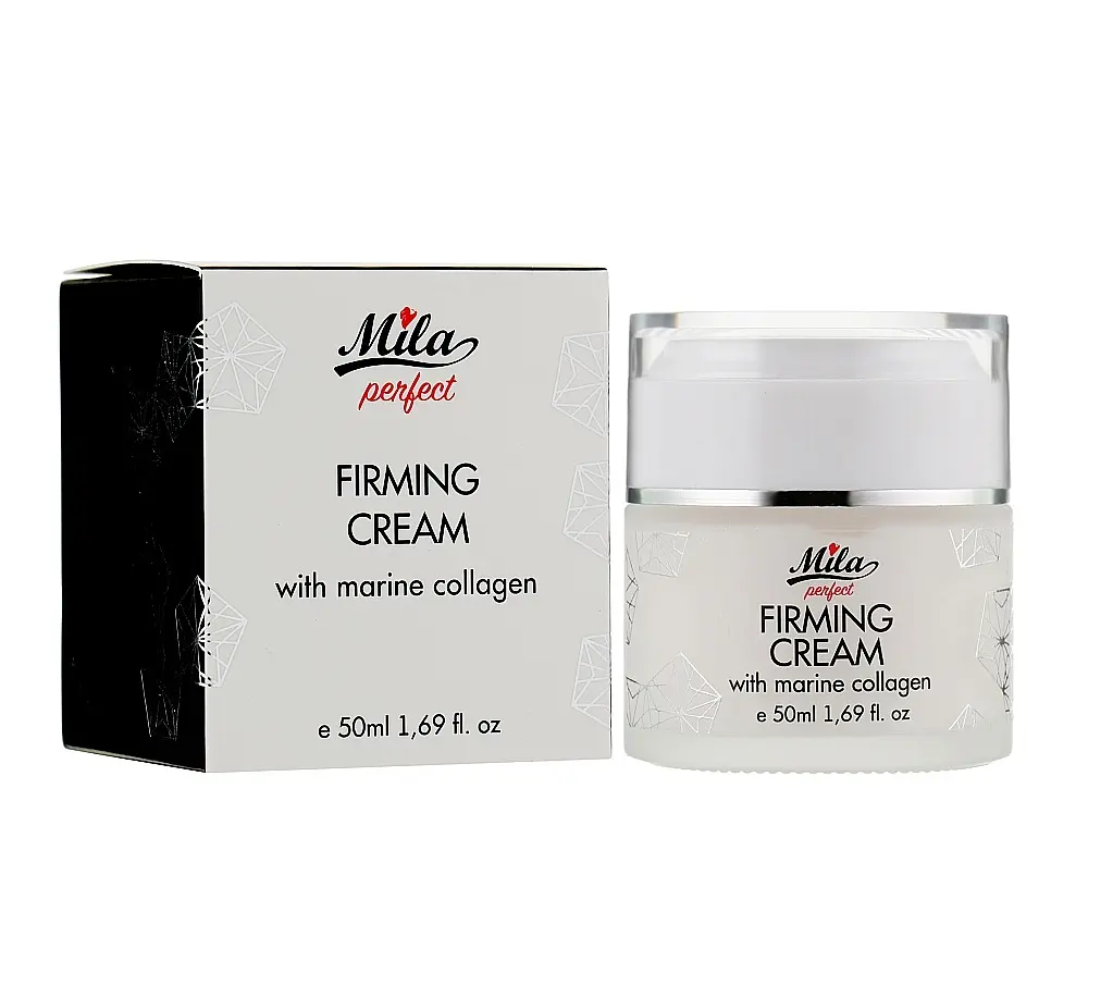 Укріплюючий денний крем з морським колагеном Firming day cream Mila Perfect 50 мл - фото 2