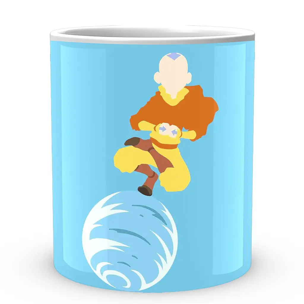 Кружка GeekLand Avatar: The Last Airbender Aang AV 02.002 330 мл белая - фото 2