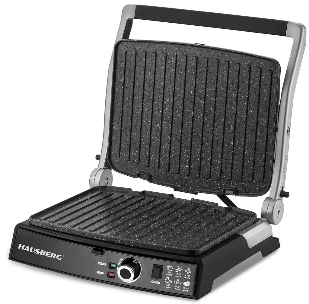 Гриль контактний Hausberg HB-633 ROSEGOLD - фото 3