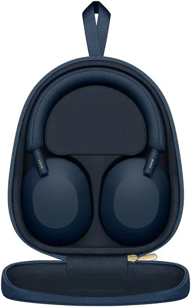 Навушники бездротові повнорозмірні Sony WH-1000XM5 (WH1000XM5L.CE7) сині - фото 5