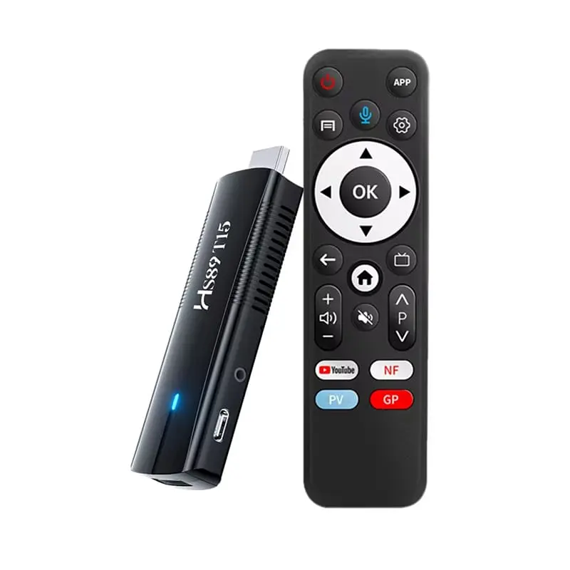 Смарт ТВ приставка-стік Hugsun HS89 T15 2/16 Гб Smart TV Stick Android TV 14 - фото 2