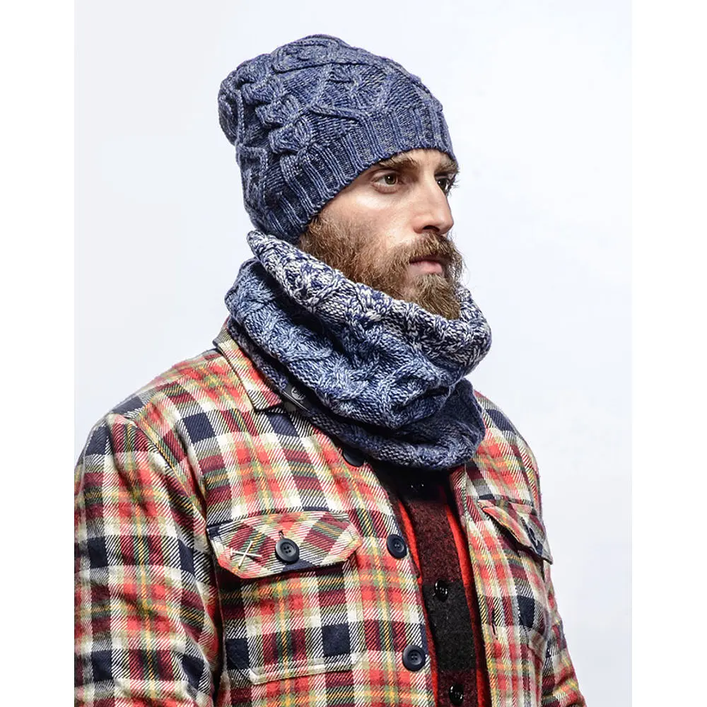 Бафф Buff Knitted Neckwarmer Nuba Medieval Blue Синий - фото 2