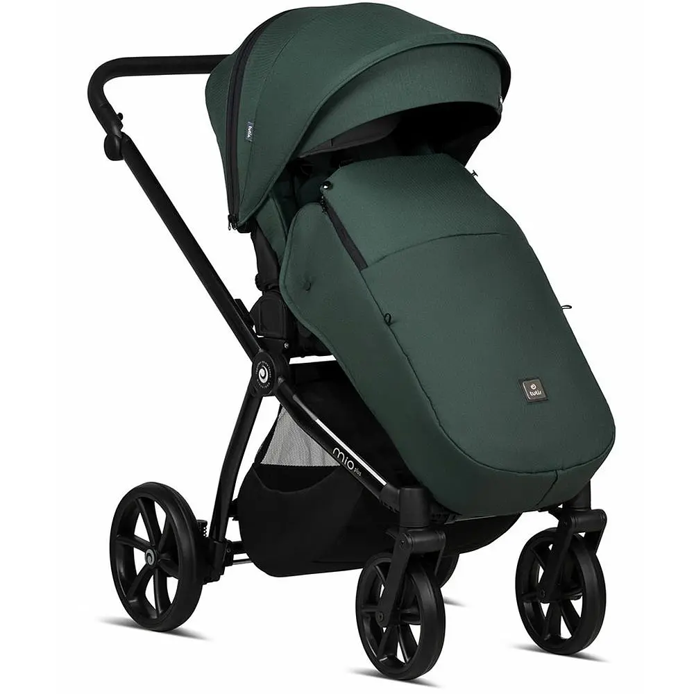 Коляска Tutis Mio Plus Thermo Pacific green, універсальна 2 в 1, темно-зелена (1352240) - фото 9