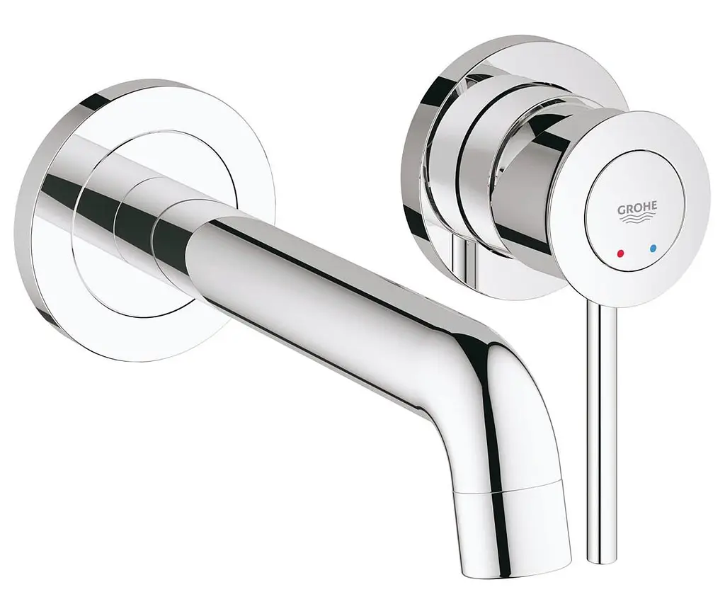 Змішувач для умивальника Grohe Bau Classic 20292000, Хром
