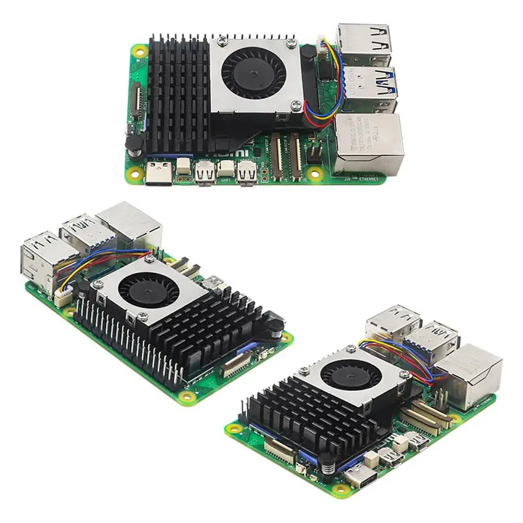 Радіатор охолодження для Мікро ПК Raspberry Pi з вентилятором для Raspberry Pi 5 (RA800) - фото 4