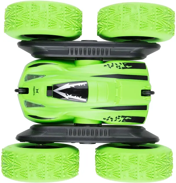 Машинка перевертень всюдихід трюкова на радіокеруванні Ydjia Stunt Car D828 Green - фото 4