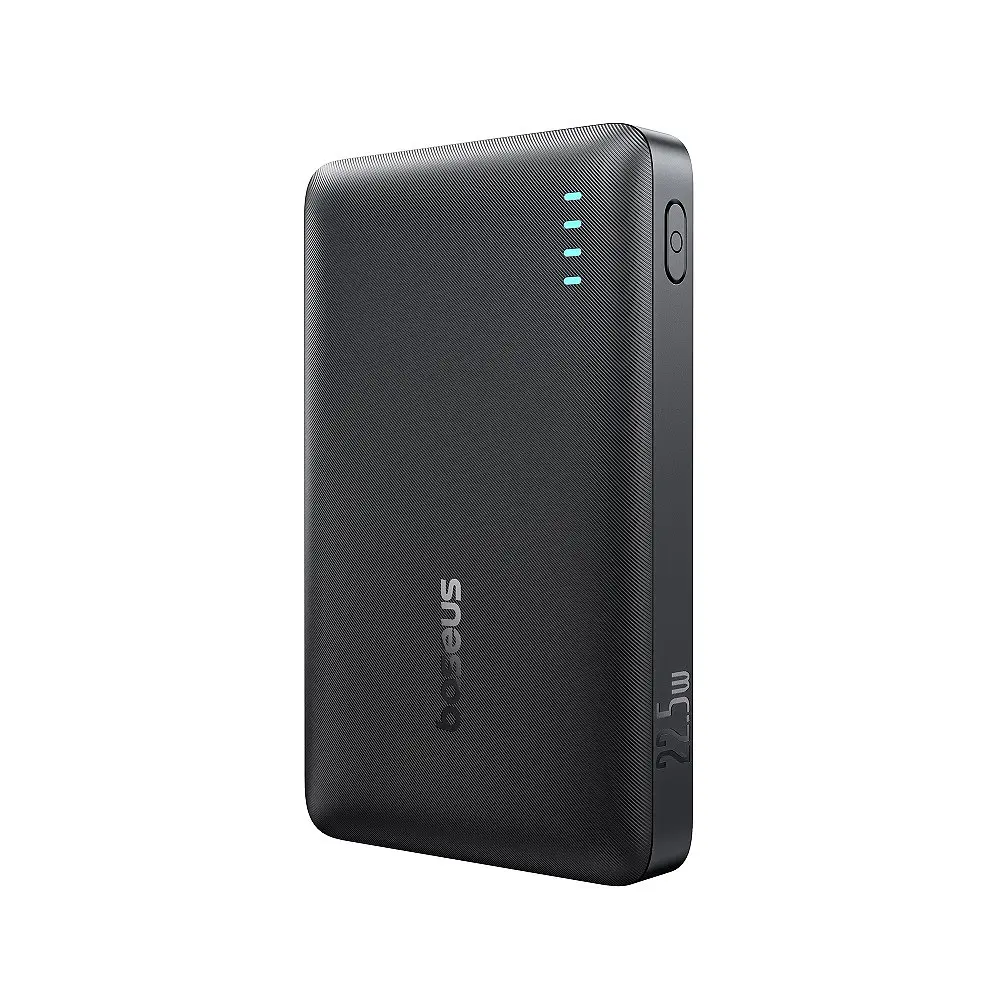 Зовнішній акумулятор Baseus EnerFill FP21 Power Bank 10000mAh 22.5W Cosmic Чорний (Includes Simple Type-C to Type-C Cable 20V/3A