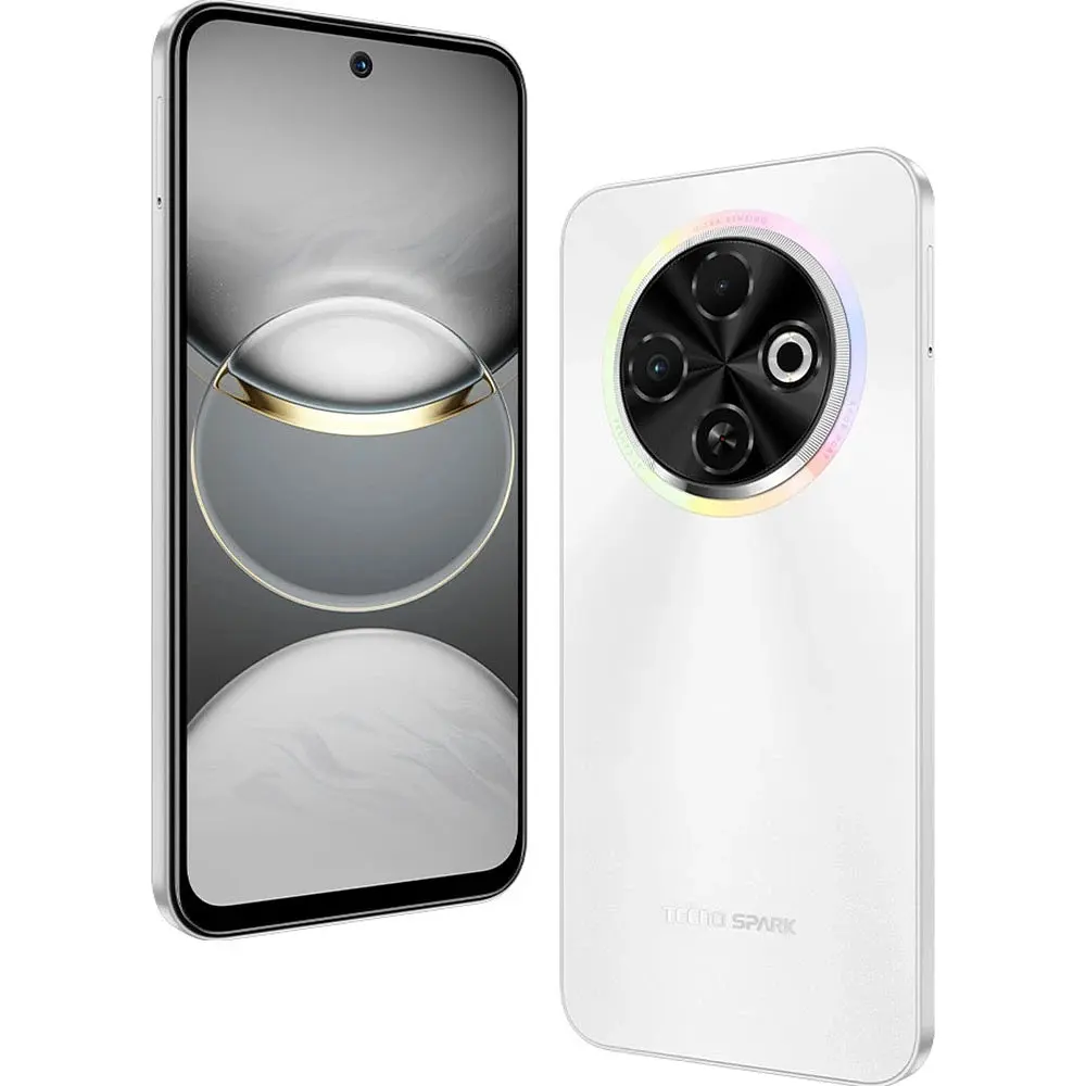 Смартфон Tecno spark 30c (KL5n) 4/128 GB білий (4894947051777) - фото 7