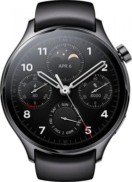 Смарт-часы Xiaomi Watch S1 Pro (BHR6013GL) черный - фото 2