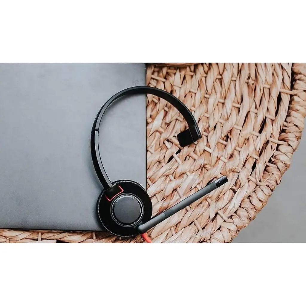 Комп'ютерна гарнітура Poly Blackwire 5210 USB-A/USB-C 3.5 мм Black (8X230AA) [113891] - фото 3