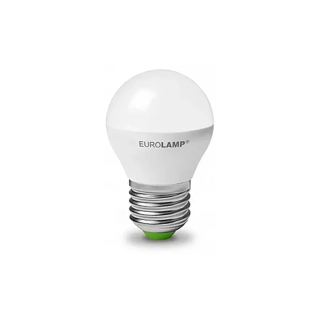 Лампочка Eurolamp LED G45 5W E27 3000K 220V (LED-G45-05273(P))
