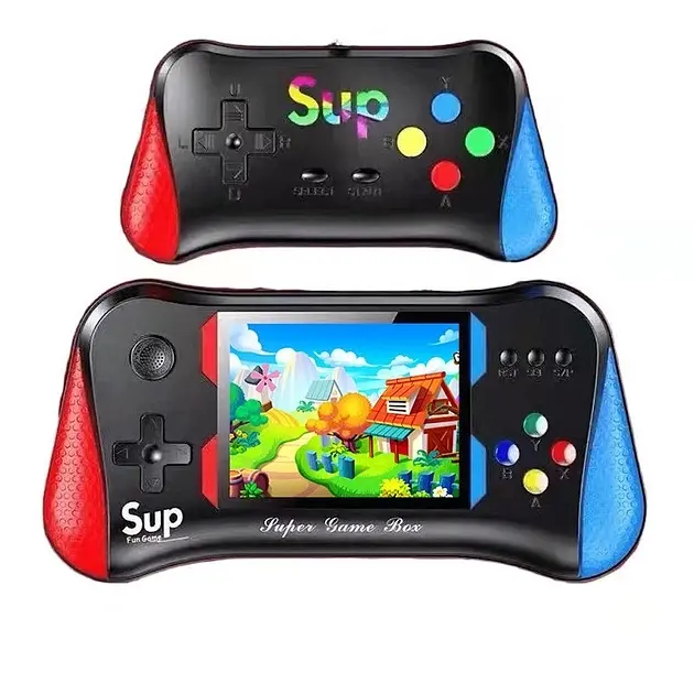 Ігрова консоль SUP X7M Приставка з додатковим джойстиком Dendy SEGA 500 в 1 - фото 2