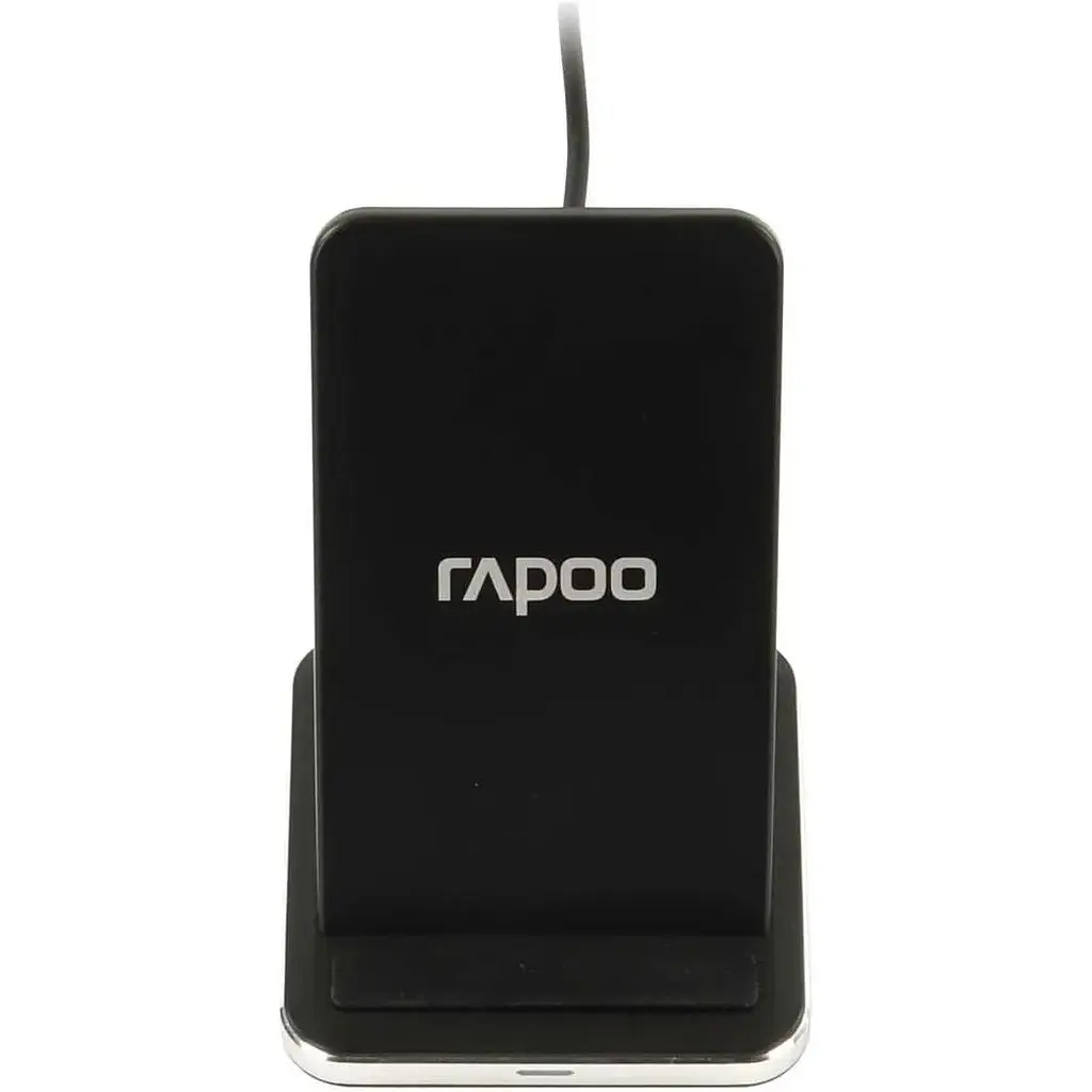 Підставка для бездротової зарядки телефону Rapoo - сертифікована Qi для iOS та Android - фото 2