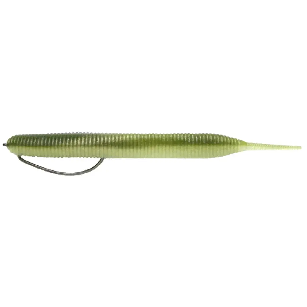 Силикон Keitech Sexy Impact 3.8" #101 Green Pumpkin PP. (10 шт/уп) - фото 3