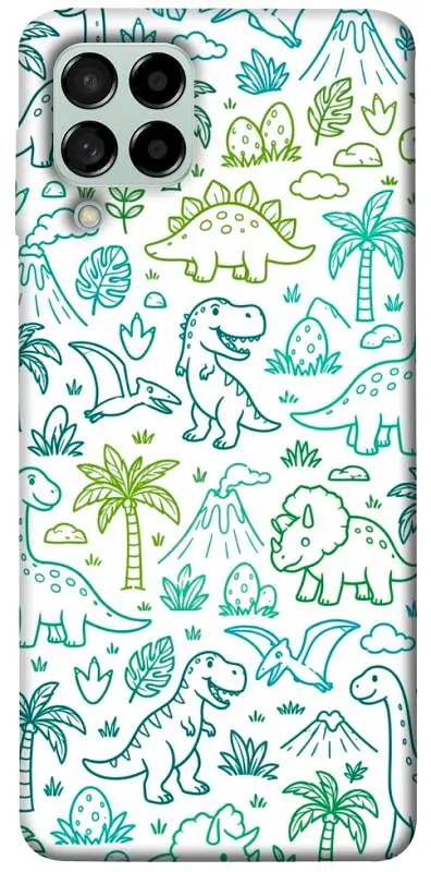 TPU чохол Demsky Dino pattern для Samsung Galaxy M53 5G