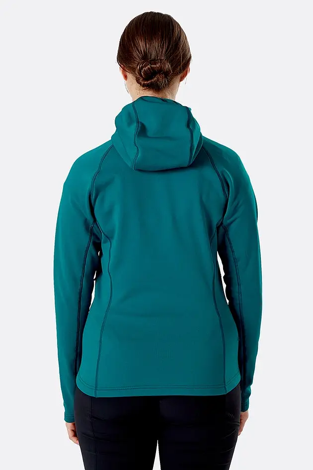 Флісова кофта Rab Superflux Hoody wmns 12 Темно-бірюзовий - фото 2