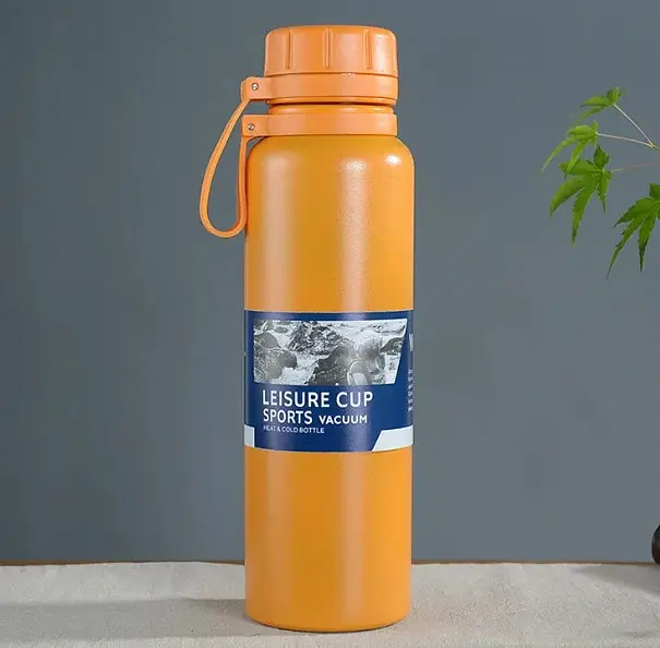 Термос Condor olDBro Stainless Steel Insulation Outdoor оранжевый 800 мл - фото 6