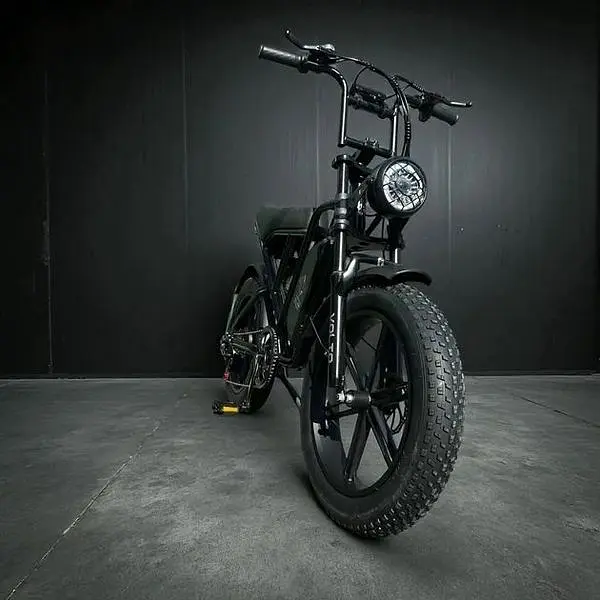 Електровелосипед Volto Vortex 22" фетбайк 1000W 48V 19Ah PAS система чорний - фото 2