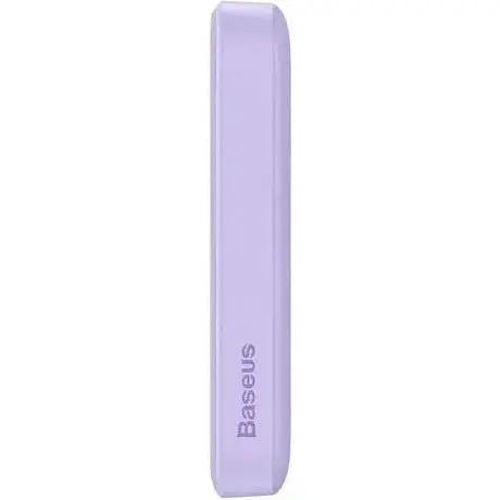 Портативний зарядний пристрій Baseus Magnetic Mini OS 20W 10000 mAh (PPCX110105) фіолетовий - фото 6