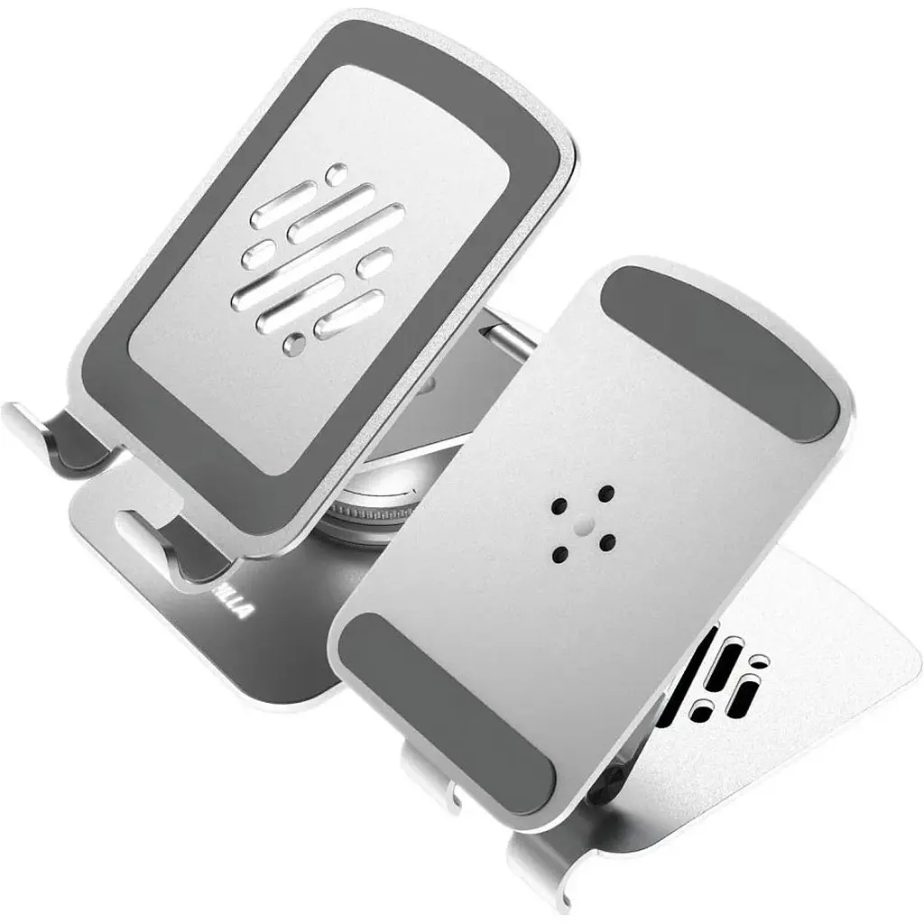 Подставка для смартфона Blueo Rotary Folding Silver (P012-SLR) [129084] - фото 3