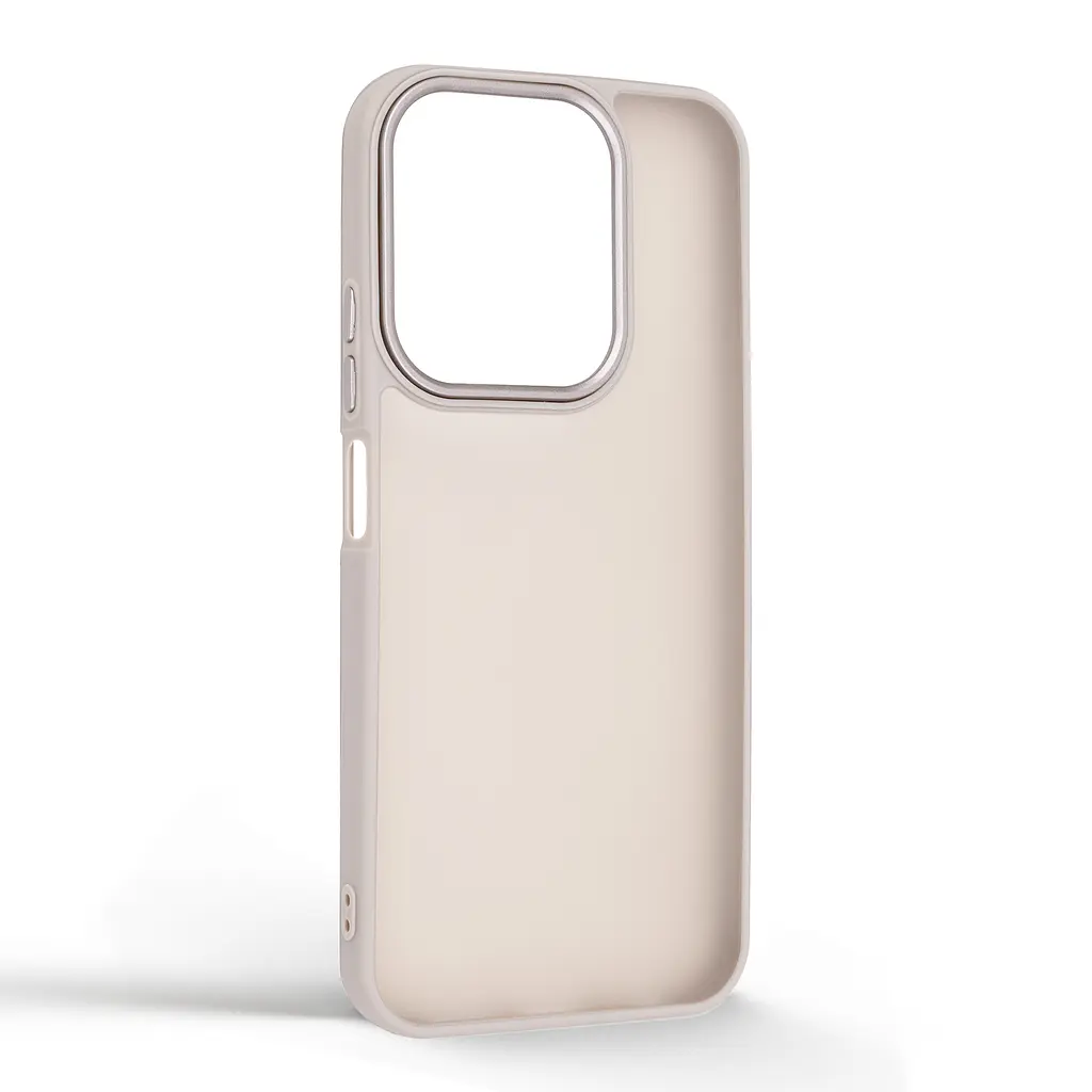 Противоударный чехол для Xiaomi Redmi 15C 4G Poco C85 4G, Frame, серый, панель-накладка, термополиуретан TPU + поликарбонат PC, защита всего корпуса, защита кнопок и камеры, устойчив к деформациям, ArmorStandart (ARM87020) - фото 2