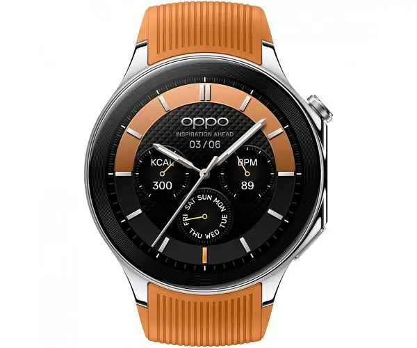 Смарт-годинник Oppo Watch X OWWE231 Mars Brown коричневий - фото 2