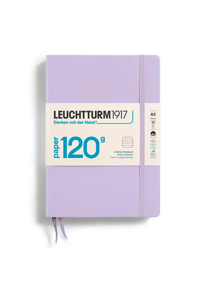 Блокнот Leuchtturm1917 120G Edition Середній Lilac Лінія (370339) - фото 6