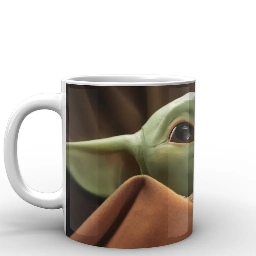 Кружка GeekLand Звездные войны Мандалорец Бейби Йода из сериала Star Wars The Mandalorian TM.04.16 330 мл белая - фото 3