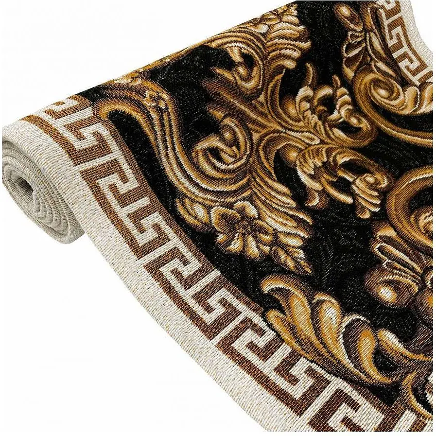 Ранер Прованс Arte di lusso 140х40 см чорний із золотим (25444) - фото 2